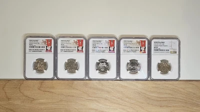 2020 W NGC Certified MS64 5 Quarter set #2 - Image 1 of 2