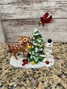 Christopher Radko Woodland Winds Weihnachten umgeben von Freunden Vintage - Bild 1 von 10