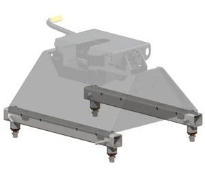 PullRite #4444 20k Fifth Wheel Hitch Kit For Chevy / GMC Trucks ISR Adapter - Picture 1 of 12