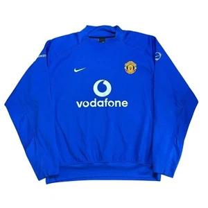 Manchester United 2005/06 Mens XXL Nike Pullover Training Drill Top Sweatshirt - Picture 1 of 5