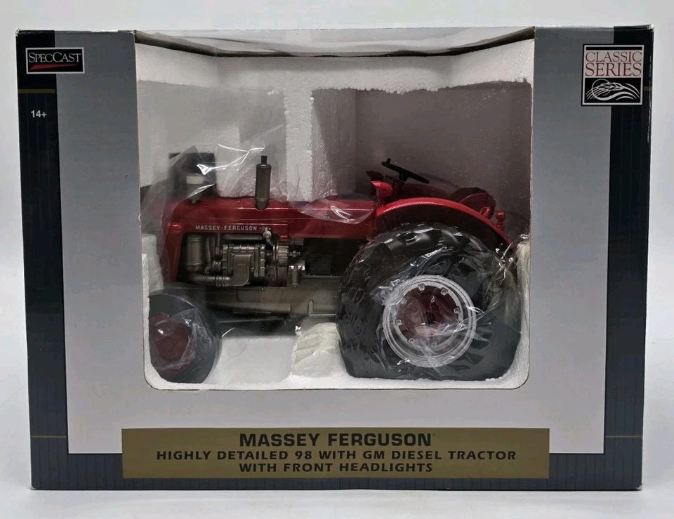 SpecCast Classic Series MASSEY FERGUSON 98 GM Diesel Tractor Front Lights 1/16 - Image 1 of 4