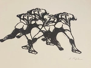 Stanley Kaplan Lithograph Signed And Untitled - Picture 1 of 4