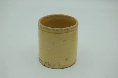 Ancien  petit pot en terre cuite / Vernissée / Cuisine / Collection / 11.8 cm - Photo 1/4