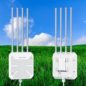 WAVLINK Outdoor WiFi 6 Wireless Access Point, AX1800 WiFi 6 Extender Router NEW - Picture 1 of 24