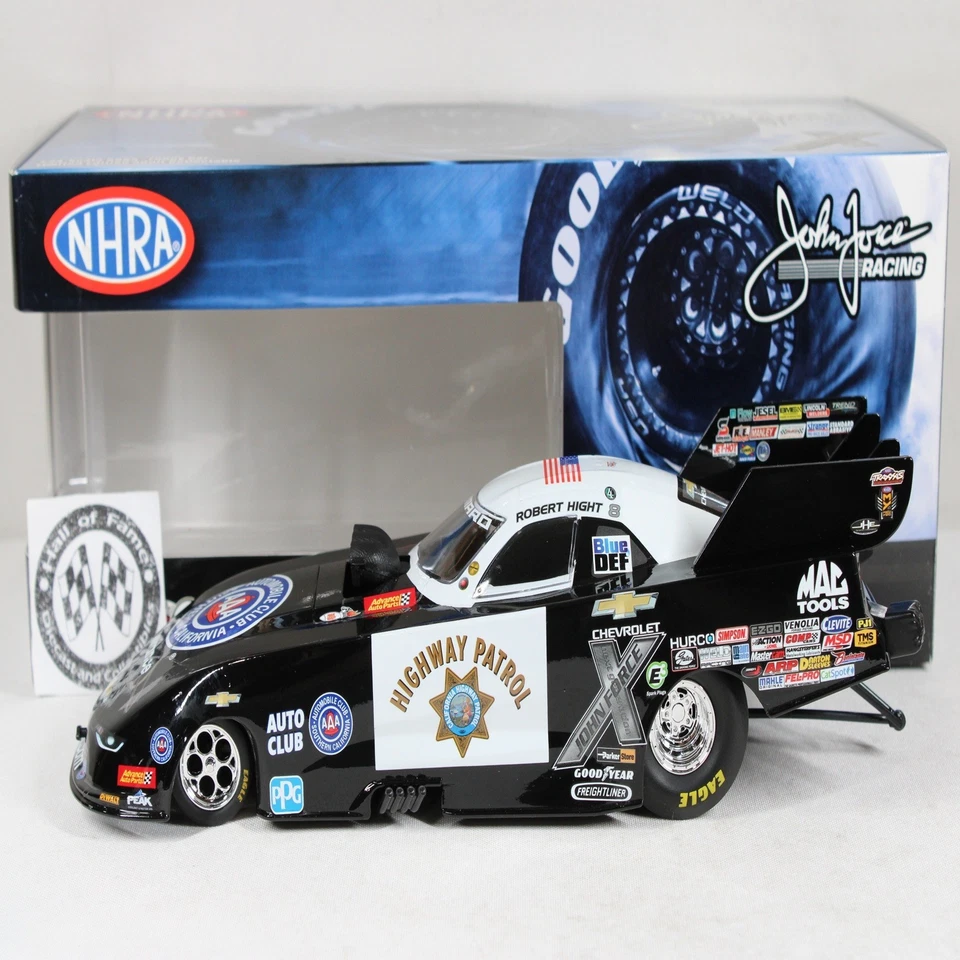 Robert Hight 2017 autografiado Cal Highway Patrol AAA coche divertido/745 hecho ¡extraro!! Foto 1 de 4