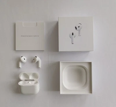 AirPods 4 ANC Aktive Geräuschunterdrückung Kopfhörer Bluetooth 3D Audio - Bild 1 von 4