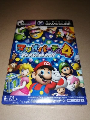 Mario Party 4 Unopened Unused Game CIB Nintendo Game Cube GC From Japan JP - Image 1 of 4