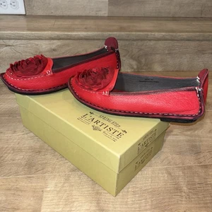 L'Artiste Dezi Rose Größe 40 Damengröße US 9 rot UVP 109 $ K Karton - Bild 1 von 12