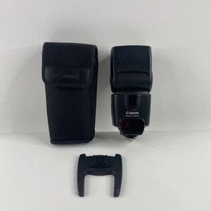 Canon 430EX II Speedlite Flash w/Case Plus Stand - Picture 1 of 11