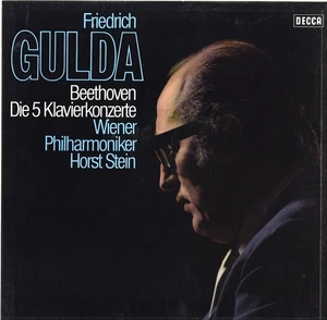 4LP Box Decca SKB-25060 BEETHOVEN 5 Piano Concertos GULDA STEIN Vienna PO NM- - Picture 1 of 3