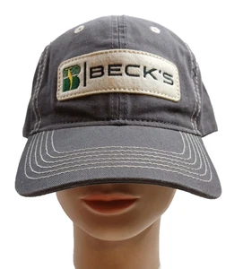 Beck’s Hybrids Seed Ball Cap/Hat Strapback  Adult Adjustable - Picture 1 of 11