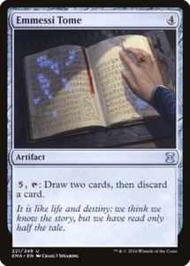 Carta MTG-Emmessi Tome-Eternal Masters-N.221-EN-NM-Uncommon - Bild 1 von 1