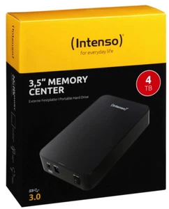 Intenso HDD externe Festplatte Memory Center 3,5 Zoll 4TB USB 3.0 schwarz - Bild 1 von 2