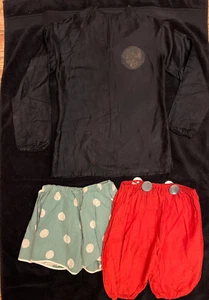Vtg Walt Disney Top Mickey Shorts & Minnie Mouse Skirt Halloween Costume Size 12 - Picture 1 of 13