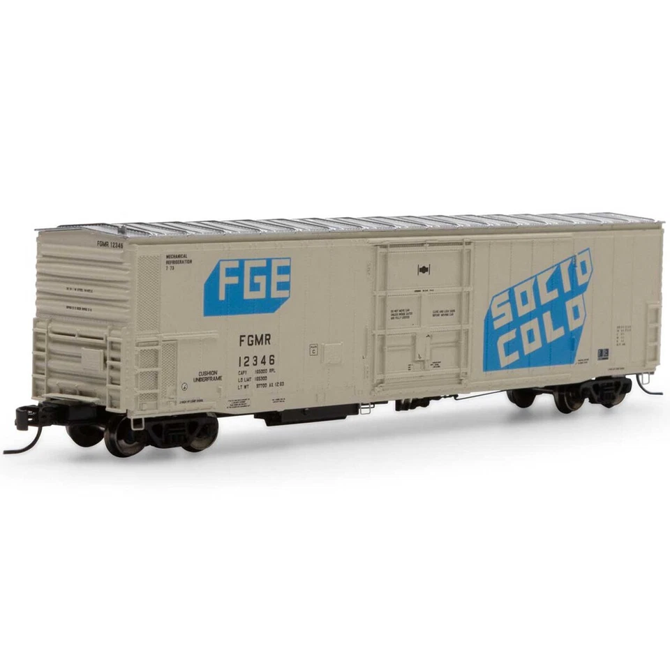 NEW Athearn 57' Mechanical Reefer with Sound FGE Freight Car N Scale - Image 1 of 1