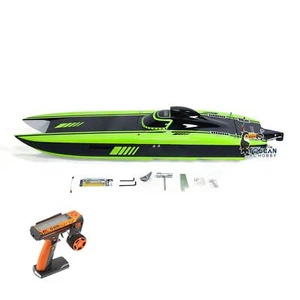 Fiber Glass 70KM/H Gasoline Racing ARTR RC Boat G30E 30CC W/ Radio System - Picture 1 of 16