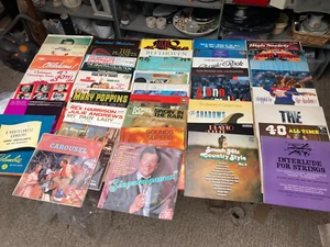 Vintage Retro Joblot Bundle Vinyl LP Music Records x 42 as per photos - Imagen 1 de 9