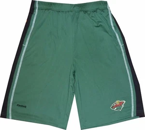 Nuevos Pantalones Cortos Minnesota Wild Youth Reebok Apparel Niños 8-20 $35 - Imagen 1 de 1