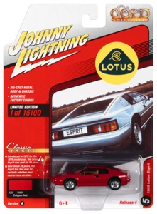 2021 Johnny Lightning *CLASSIC GOLD 4A* Calypso Red 1989 Louts Esprit *NIP* - Picture 1 of 2