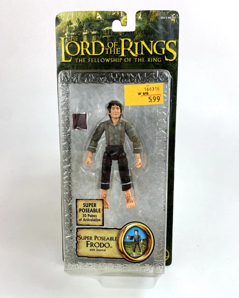 The Lord of the Rings The Fellowship of the Ring FRODO w/Journal 4"in Figure