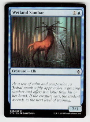 Khans of Tarkir #62 Wetland Sambar - Image 1 of 2
