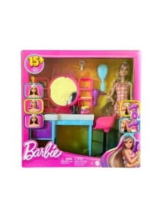 Juego de Peluquería Barbie con Muñeca Barbie en Paquete Nuevo Precintado - Imagen 1 de 1