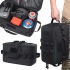 Tactical Large Capacity Gas Tank Storage Molle Pouch Outdoor Storage Bag - Black