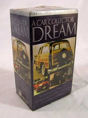 A Car Collector's Dream VHS Tapes 3 Tape Box Set  NEW Still Sealed - Image 1 of 4