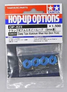 Buje de rueda de aluminio tipo abrazadera Tamiya Japón 53823 OP823 (5 mm de grosor) - Imagen 1 de 2