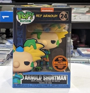 Hey Arnold! Nickelodeon Arnold Shortman Funko Pop Digital Exc 1550 Piece - Picture 1 of 5