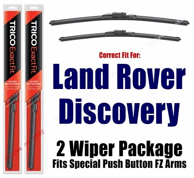 Лопасти стеклоочистителя упаковка 2 шт. оригинальные Trico подходят для 2017+ Land Rover Discovery — 2417B/2017B - Изображение 1 из 3
