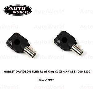 Llave en blanco sin cortar para HARLEY DAVIDSON FLHR Road King XLH XR 883 1000 1200 2p*BC - Imagen 1 de 5