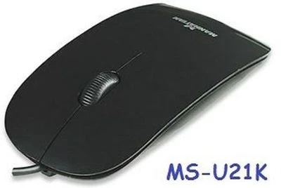 USB Ultra Sleek Silhouette Optical Mouse, 177658      - Image 1 of 3