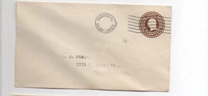 United States entire U481 Chicago Illinois to Cleveland Ohio lot b - Picture 1 of 2