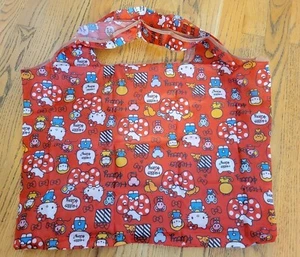 Snoopy Hello Kitty Kawaii Eco Foldable Shopping Nylon Reusable Grocery Tote Bag - Picture 1 of 34