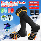 Rechargeable Electric Heated Winter Sock Warmers Adjustable Temperat Women Men
