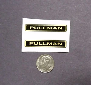 Two American Flyer 1 9/16" Pullman Pre-War PRE-TRIMMED Waterslide Decals - Picture 1 of 1
