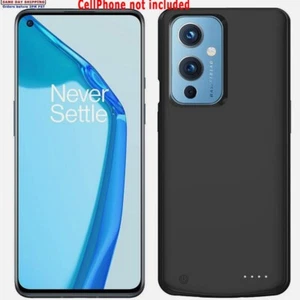 High Capacity 6800mAh Power Bank Battery Charger Cover Case for OnePlus 9 Phone - Picture 1 of 4