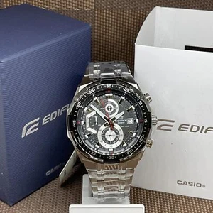 Reloj analógico para hombre Casio Edifice EFR-539D-1A cronógrafo negro acero inoxidable - Imagen 1 de 1