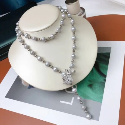 Collar Perla Gris Mar Sur Natural 8-9mm Foto 1 de 4