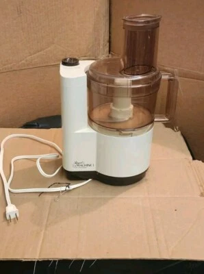 Máquina Regal La 1 Procesador de Alimentos Tamaño Completo Modelo V813 Blanco Hecho en EE. UU. ¡FUNCIONA! Foto 1 de 4