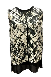 Vince Women's L Silk Layered Sleeveless Blouse Top NEW MSRP $275 - Picture 1 of 10