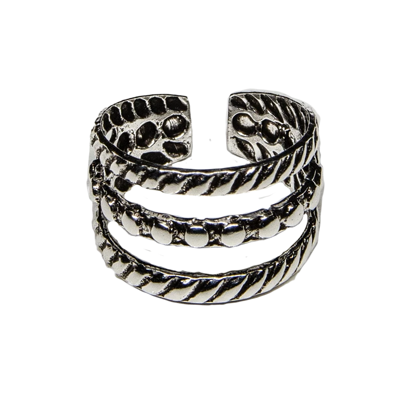 Toe Ring .925 Silber Mädchen Verstellbar Offenes Fuß Strand. - Bild 1 von 1