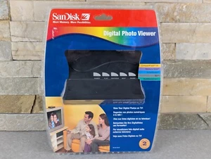 SanDisk Digital Photo Viewer & Card Reader for TV W/ Remote & Power Cord SDV1-A - Picture 1 of 2