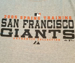 San Francisco Giants T Shirt Medium 2005 Spring Training MLB EUC SF INV974 - Picture 1 of 12