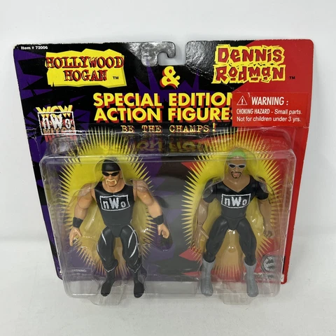 1997 Hollywood Hulk Hogan & Dennis Rodman WCW Action Figures Street Players E2 Cover