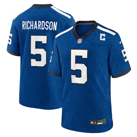 Indianapolis Colts Anthony Richardson Nike Indiana Nights Alternate Game Jersey Cover
