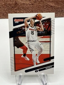 2021-22 Donruss Basketball Card Base Nikola Jokic Denver Nuggets #28 - Picture 1 of 2