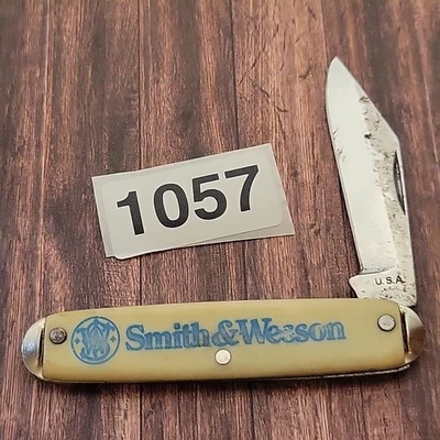 Smith & Wesson Logo Jack Folding Pocket Knife Made In USA - Image 1 of 2