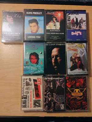 Guns N Roses, Aerosmith Doors & More Cassette Tape Lot Rock Vintage 1980s Music  Foto 1 de 4